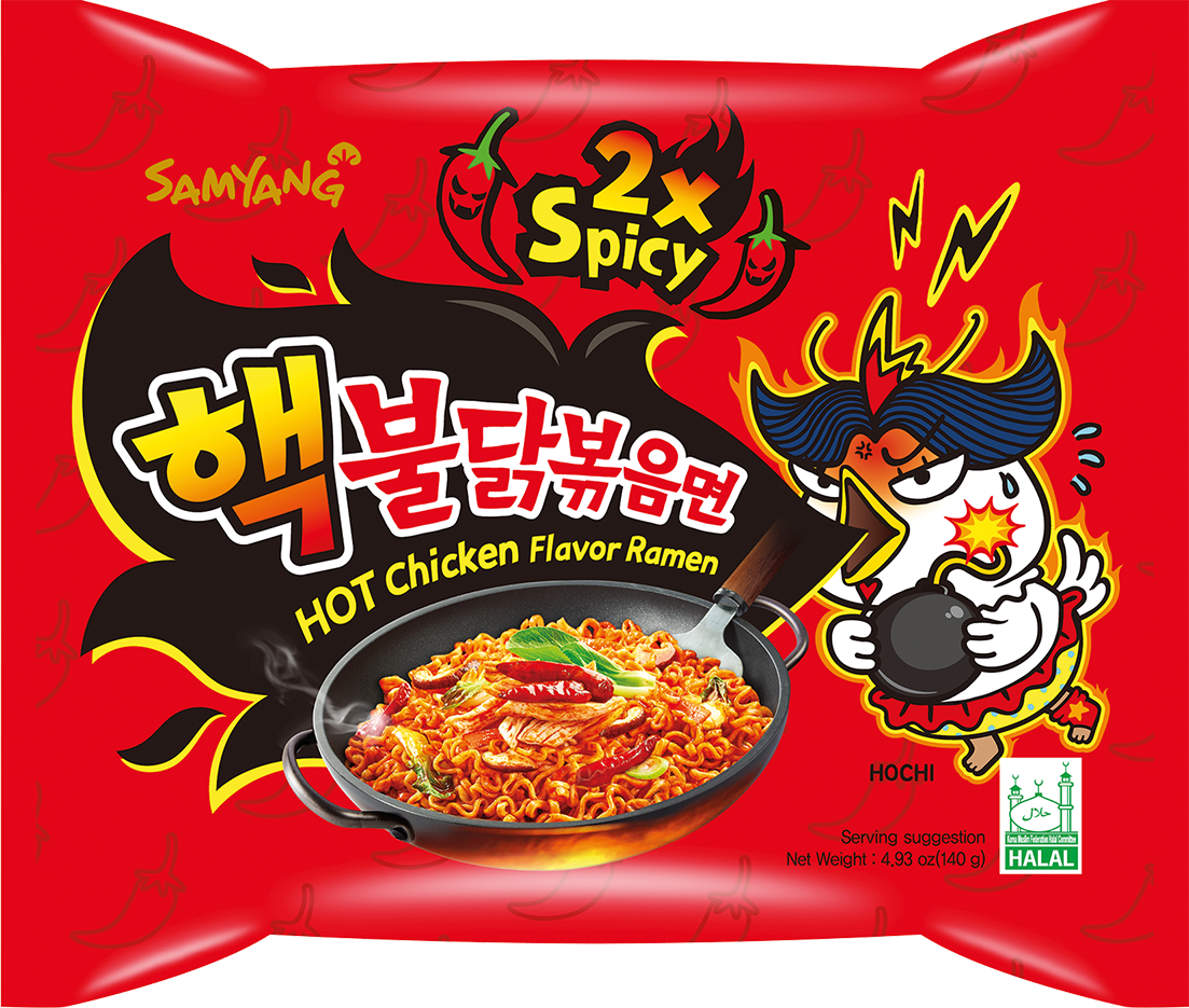 SAMYANG- Buldak Ramen SAVEUR POULET EXTREMEMENT PIMENTE (SANS BOUILLON)  HALAL