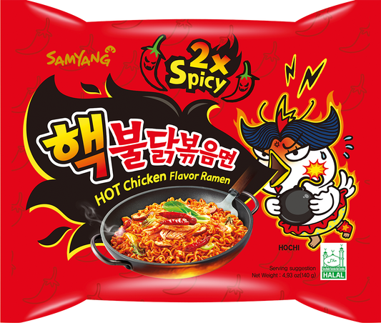 SAMYANG- Buldak Ramen SAVEUR POULET EXTREMEMENT PIMENTE (SANS BOUILLON)  HALAL