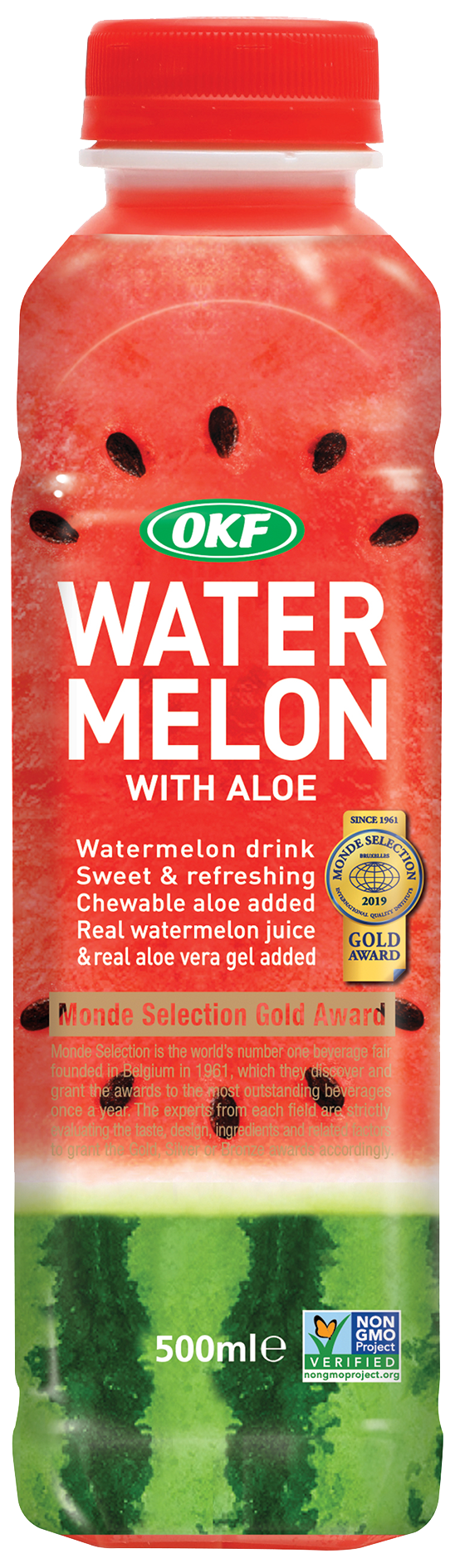 OKF - Jus de Pastèque avec gélée d'Aloe Vera