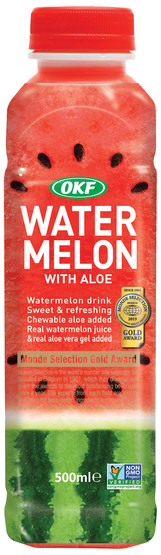 OKF - Jus de Pastèque avec gélée d'Aloe Vera