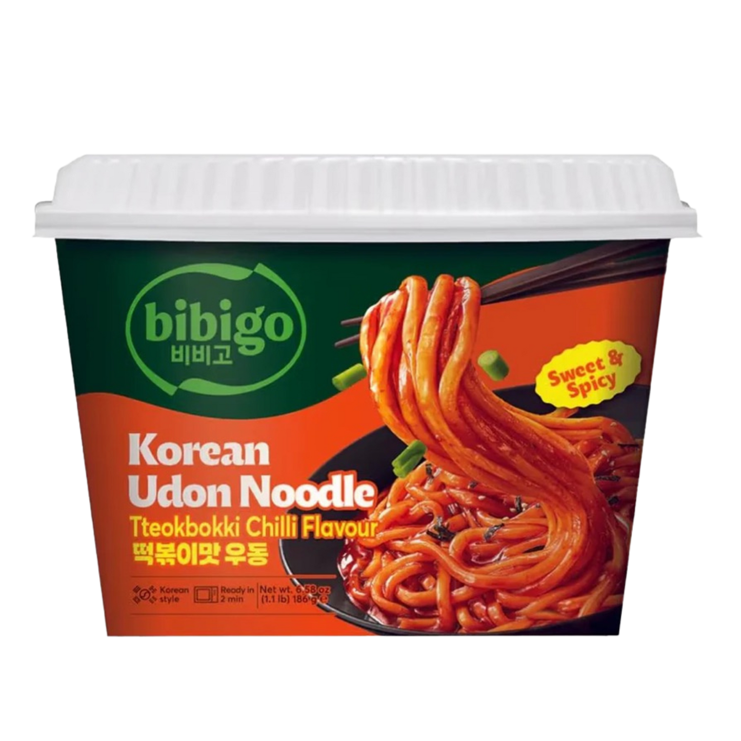 BIBIGO - Korean Udon Noodles Saveur Tteokbokki Chilli