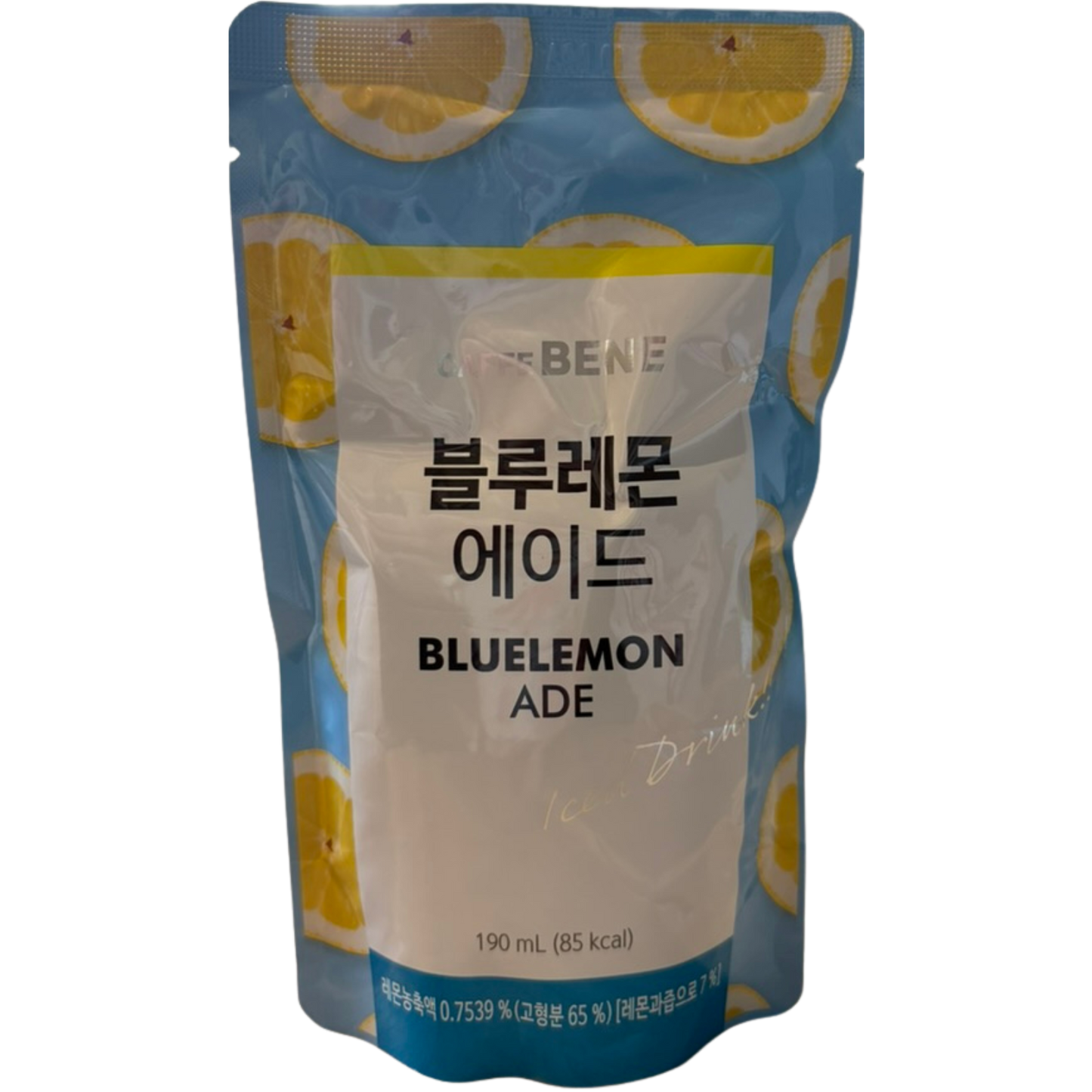 CAFFE BENE – Citronnade glacée coréenne