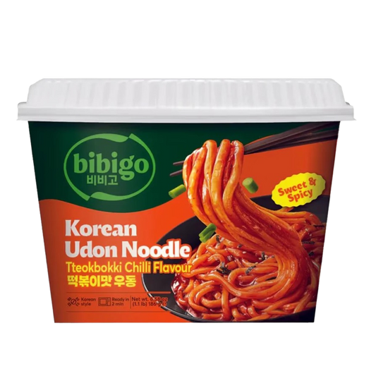 BIBIGO - Korean Udon Noodles Saveur Tteokbokki Chilli