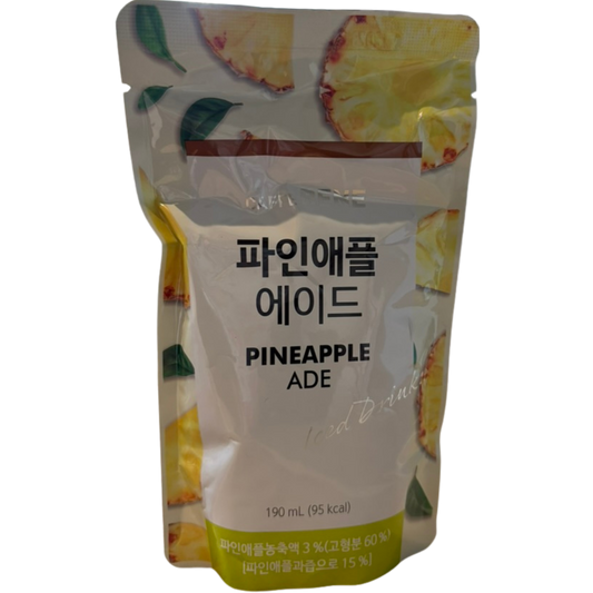 CAFFE BENE - Boisson Coréenne glacé à l'Ananas